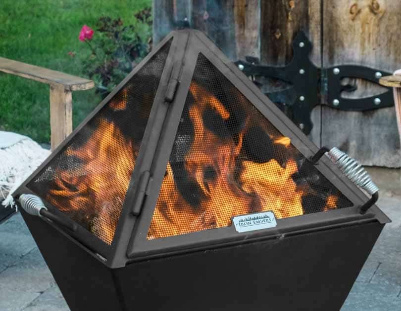 Spark screen in an outdoor setting