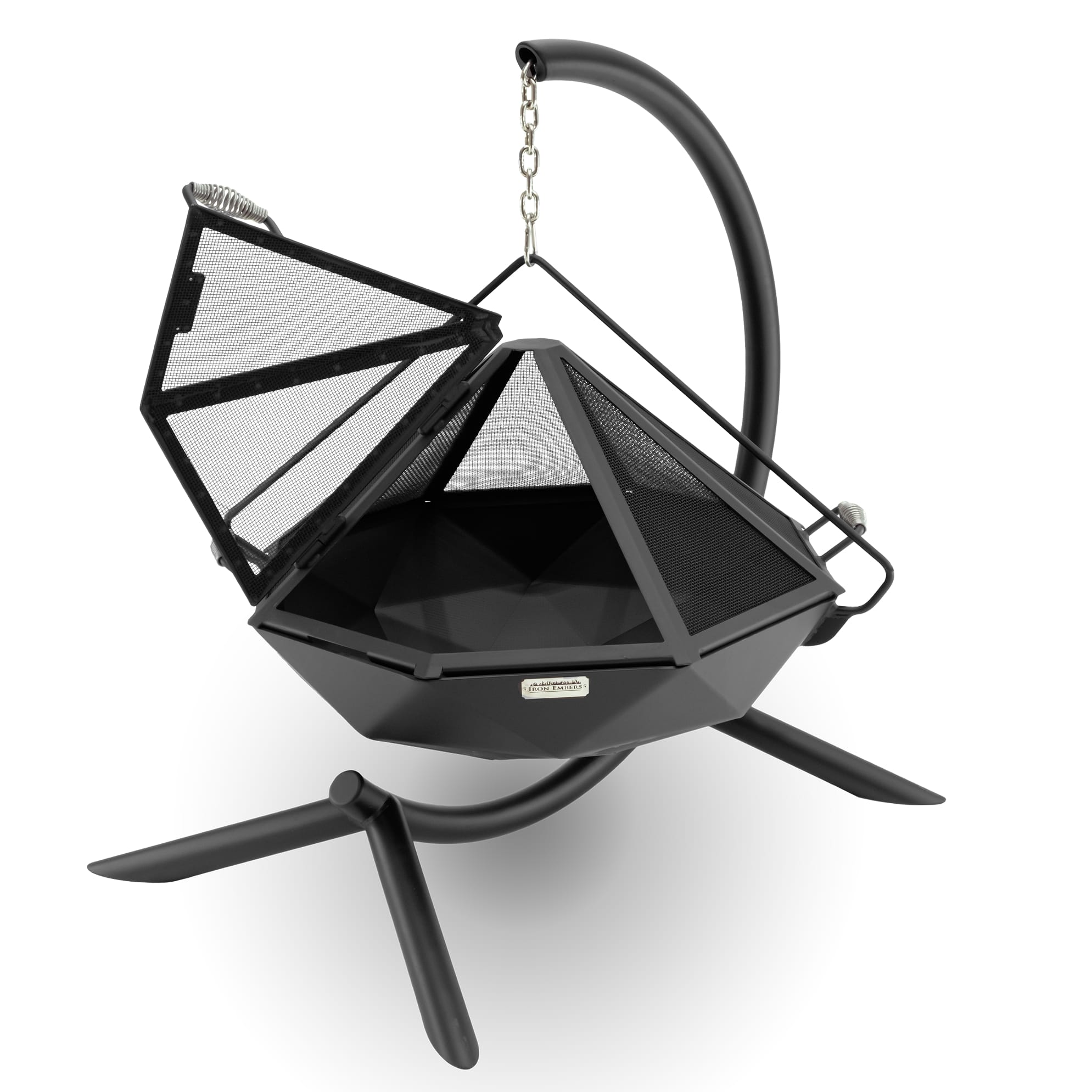 Pendant Hanging Bowl spark screen open