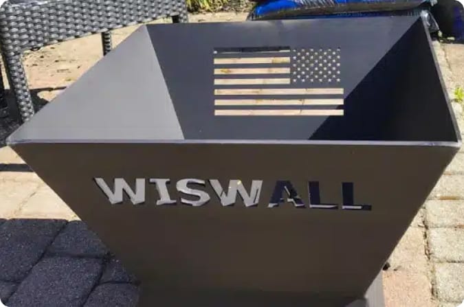 Iron Embers fire pit project