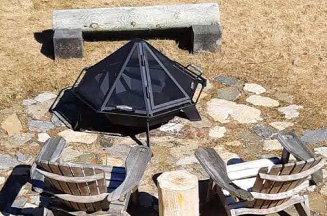 Iron Embers fire pit project