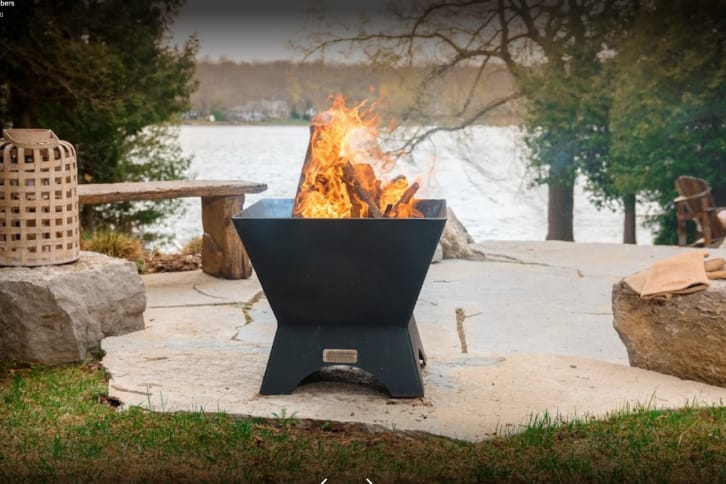 Iron Embers fire pit project