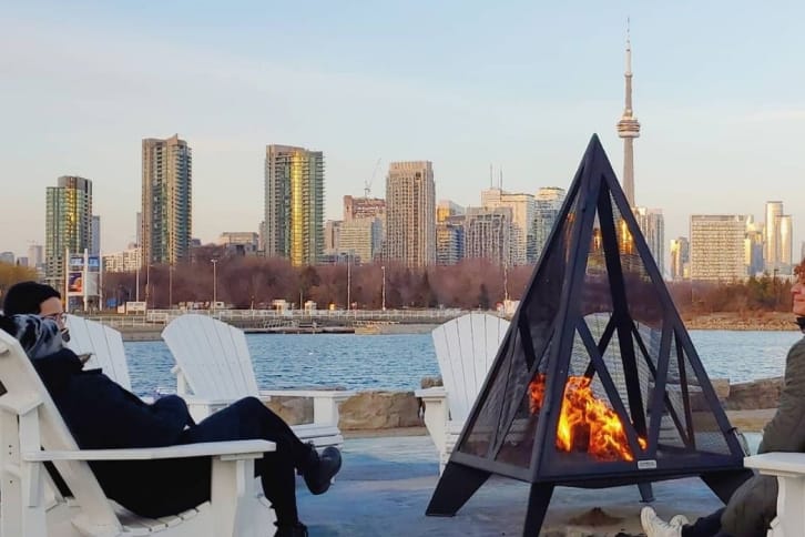 Iron Embers fire pit project