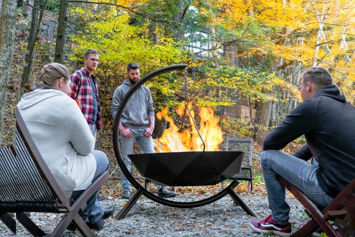 Iron Embers fire pit project