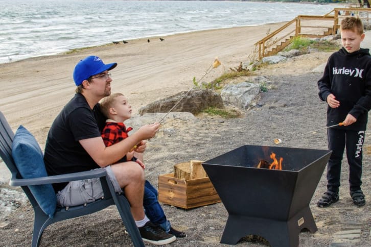 Iron Embers fire pit project