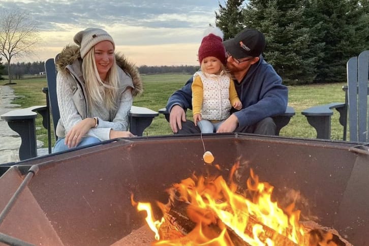 Iron Embers fire pit project