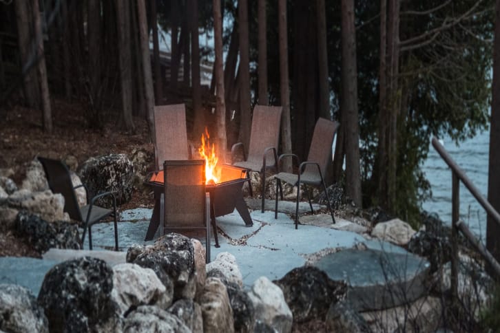 Iron Embers fire pit project