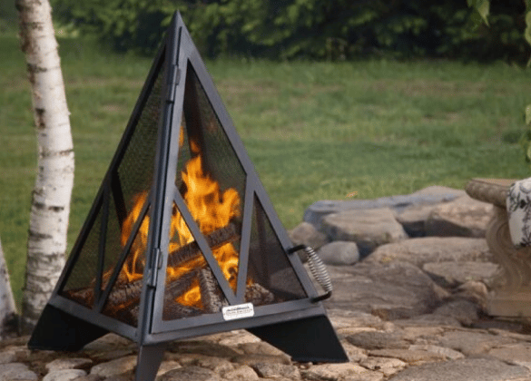 Pyramid Fireplace