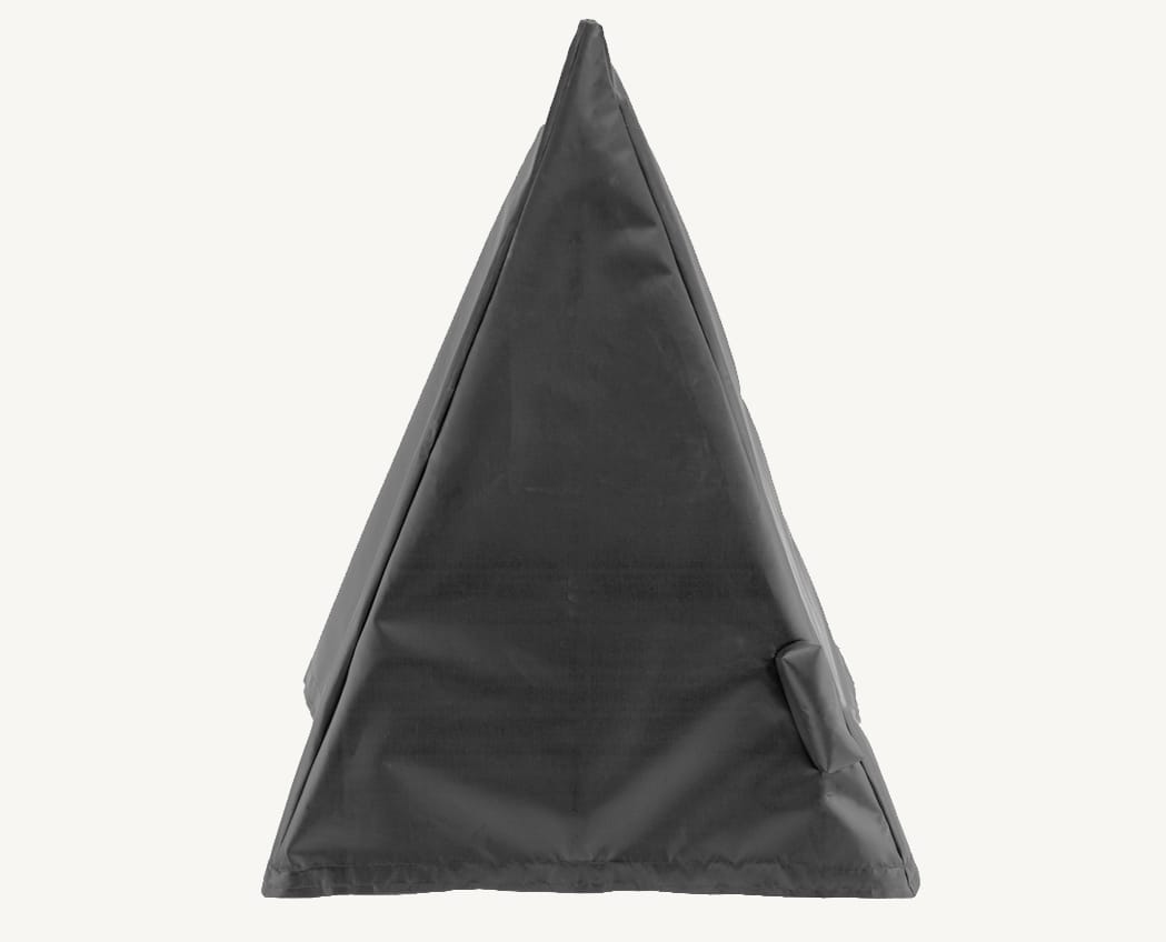 Pyramid Fireplace tarp cover