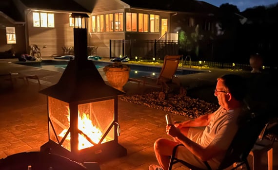 Chiminea Fireplace feature image 2