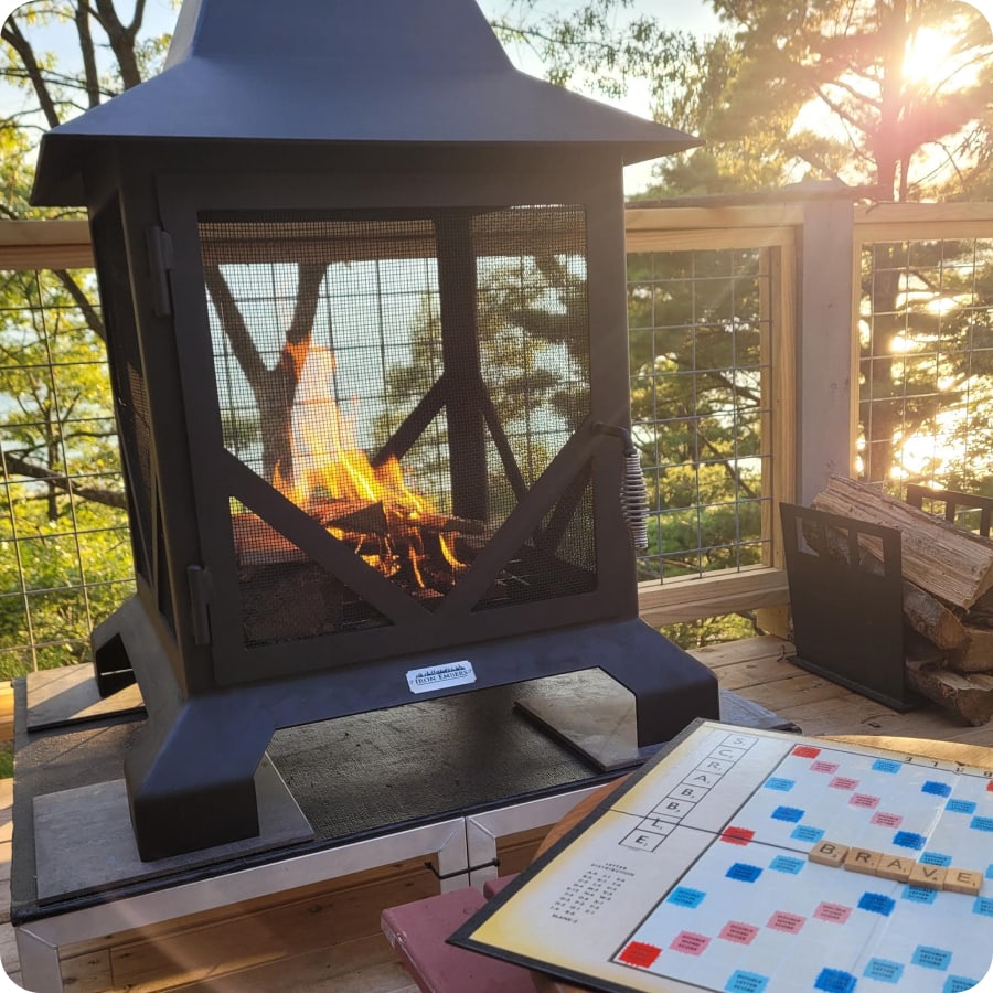 Chiminea Fireplace feature image 1