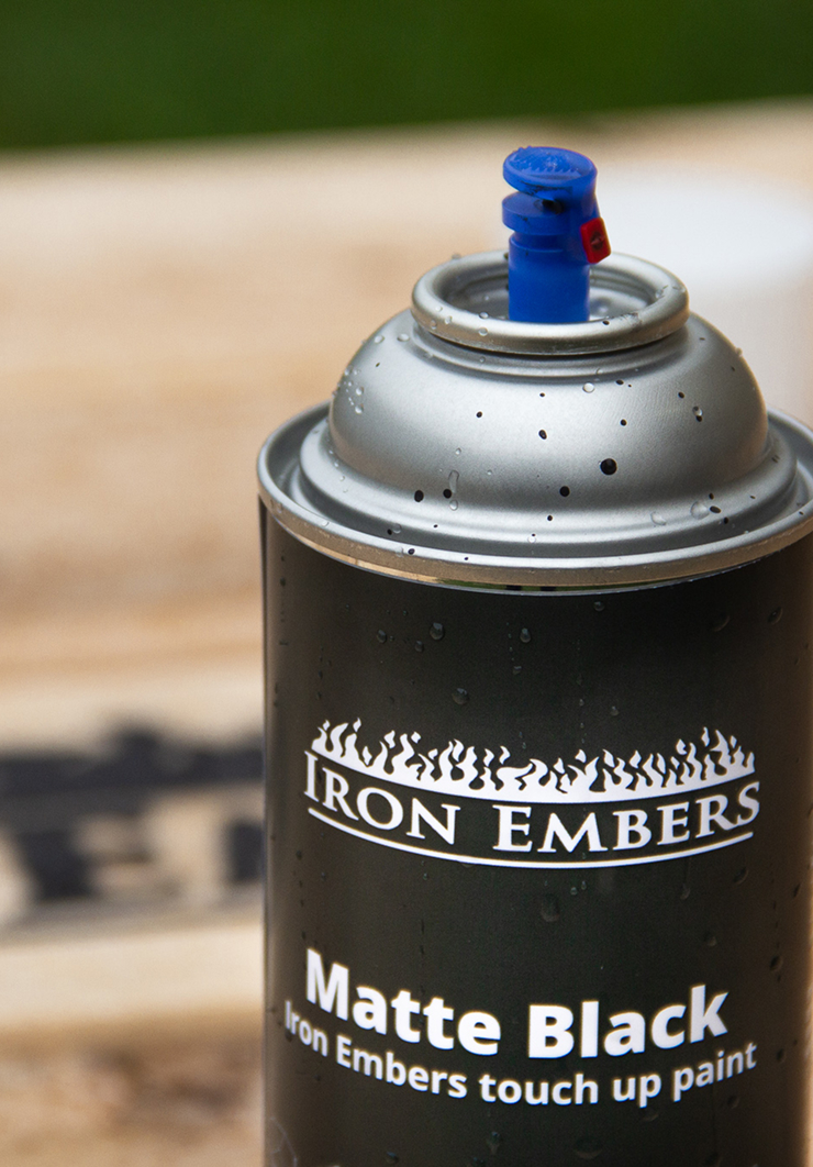 Peinture de retouche haute temperature