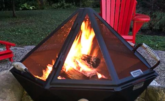 Dome Fire Pit Spark Screen (20-60)